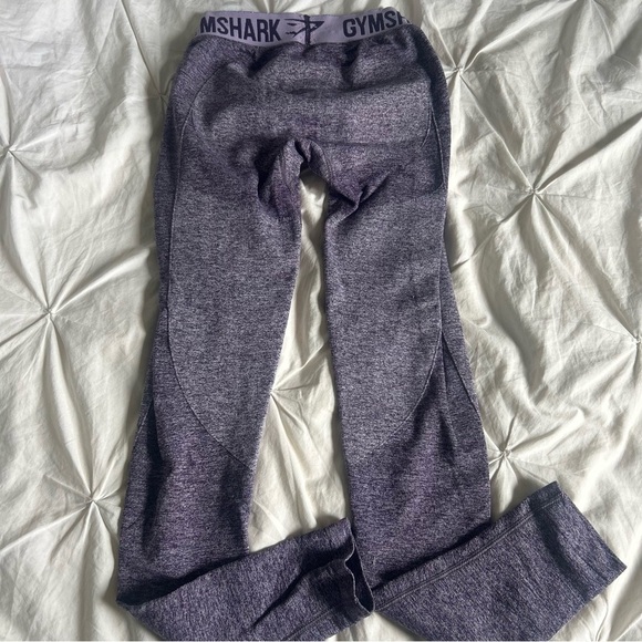 Women’s Gymshark Flex Leggings Rich Purple Marl XS - Picture 5 of 5